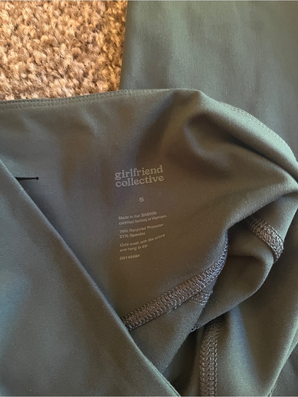 Girlfriend Collective Set Size Small - Picture 2 of 3